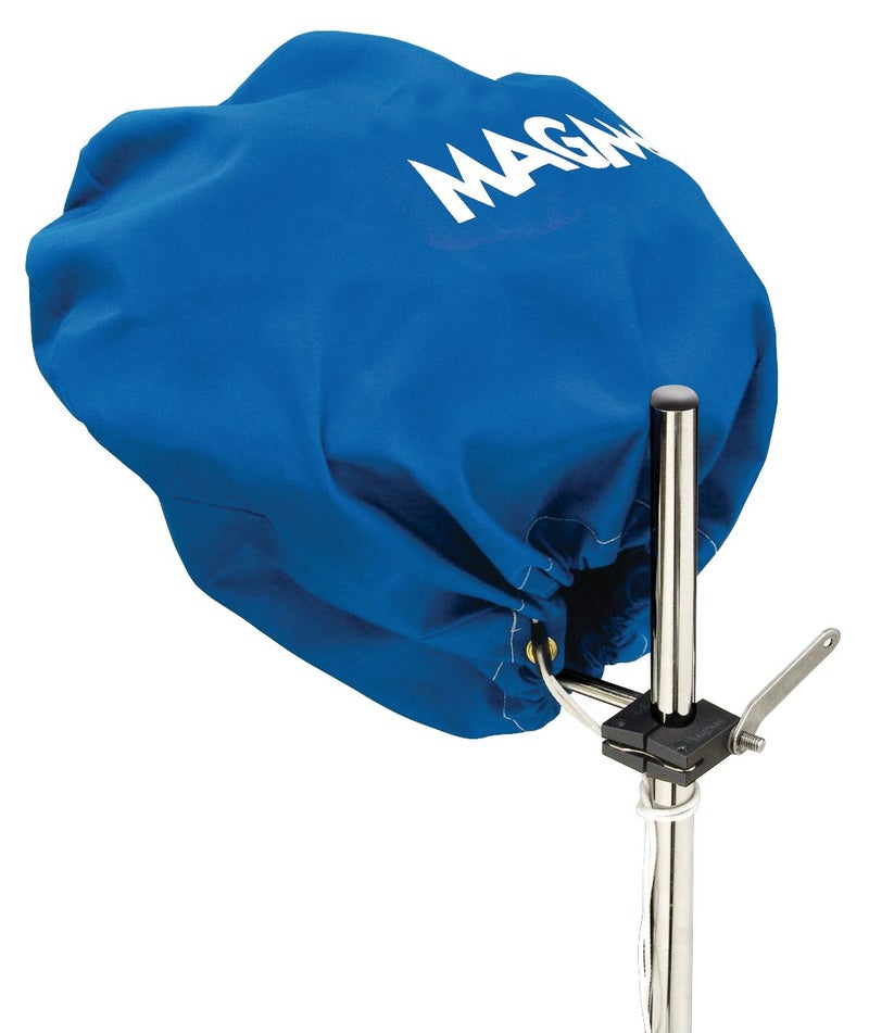 Magma A10-492PB Kettle Grill Cover & Tote Bag | Portable Grill Carry Case | Protective Cover for Magma Kettle Grills - Party Size | Marine, RV, Camping | Pacific Blue